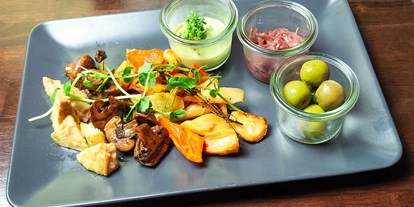 vegetarisch vegan essen gehen - Wie viel Veggie?: rein vegetarisches Restaurant - Berlin-Stadt Prenzlauer Berg - Vaust Braugaststätte