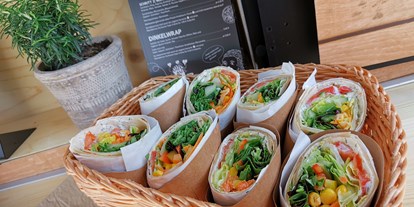 vegetarisch vegan essen gehen - Preisniveau: Standard Küche - Tilos PIZZABOX (Detmold)