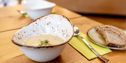 vegetarisch vegan essen gehen - Wie viel Veggie?: Restaurant mit VEGETARISCHEN Speisen - Bistro Jo im Reformhaus Glück