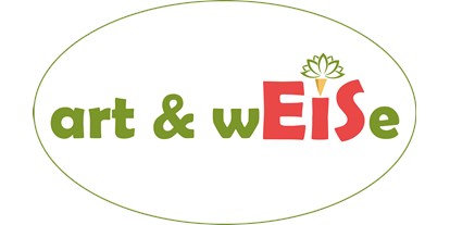 vegetarisch vegan essen gehen - Preisniveau: Standard Küche - Köln, Bonn, Eifel ... - Logo - Eiscafé art & wEISe
