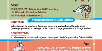 vegetarisch vegan essen gehen - Preisniveau: Standard Küche - Pettstadt - Kleehofs Kulinarium - Kleehof in der Gärtnerstadt