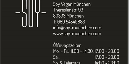 vegetarisch vegan essen gehen - zum Mitnehmen - Kordel - Loy Vegan Trier