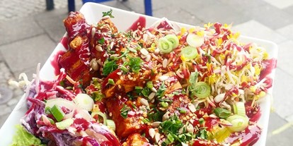 vegetarisch vegan essen gehen - Wie viel Veggie?: rein veganes Restaurant - Brandenburg Süd - Neue Republik Reger