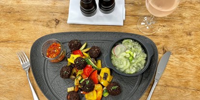 vegetarisch vegan essen gehen - Art der Küche: mediterran - Werkhof RESTAURANT