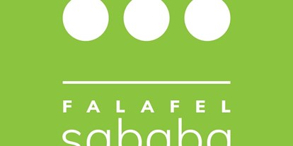 vegetarisch vegan essen gehen - Anlass: Geschäftsessen - Berlin-Stadt - Falafel Sababa Logo - Falafel Sababa