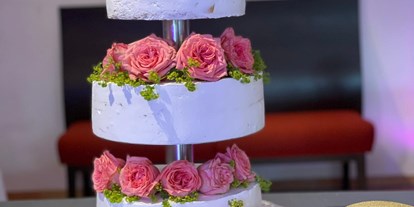 vegetarisch vegan essen gehen - Catering - Münsterland - Hochzeitstorte für 40 Personen - Cookie’s Veggies