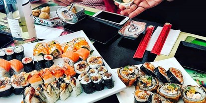 vegetarisch vegan essen gehen - Mittagsmenü - Izumi Restaurant-Sushi Bar & Lieferservice