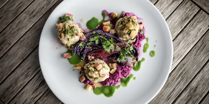 vegetarisch vegan essen gehen - Art der Küche: europäisch - Lüneburger Heide - Biohofladen Overmeyer