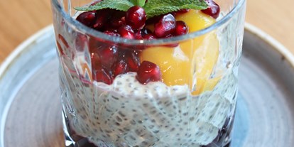 vegetarisch vegan essen gehen - Tageszeiten: Frühstück - Wien Döbling - Dessert im Glas - VENUSS - Bistro & Take Away