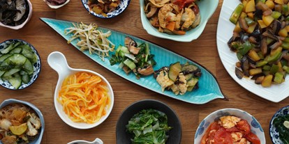 vegetarisch vegan essen gehen - Art der Küche: asiatisch - Mülheim an der Ruhr - Bistro Ginkgo 