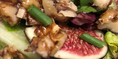 vegetarisch vegan essen gehen - Wie viel Veggie?: Restaurant mit VEGANEN Speisen - Niederrhein - Wechselnde Mittagskarte - himmelblau
