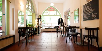 vegetarisch vegan essen gehen - Wie viel Veggie?: Restaurant mit VEGETARISCHEN Speisen - Darmstadt - Café Bellevue