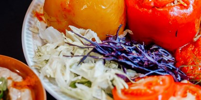 vegetarisch vegan essen gehen - Wie viel Veggie?: Restaurant mit VEGETARISCHEN Speisen - Brandenburg Süd - Black Rhino