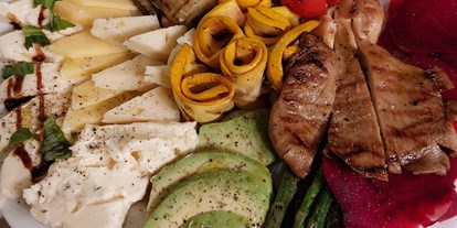 vegetarisch vegan essen gehen - Art der Küche: international - Antipasti Teller - Il Rosso am Schmeerhörn
