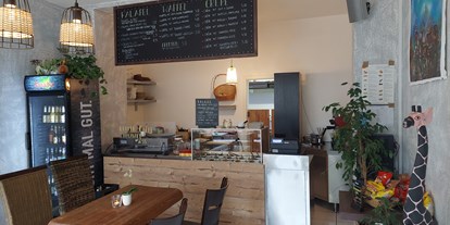 vegetarisch vegan essen gehen - Mittagsmenü - Stuttgart / Kurpfalz / Odenwald ... - Patacon Obi- Falafel Cafe