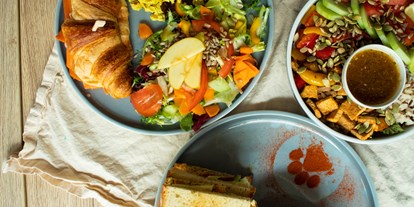 vegetarisch vegan essen gehen - Tageszeiten: Brunch - Isernhagen - Katzentempel Hannover