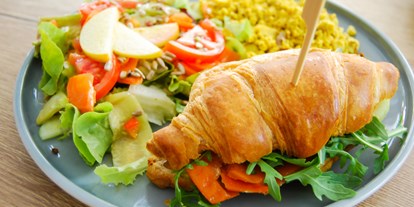 vegetarisch vegan essen gehen - Tageszeiten: Frühstück - Region Chiemsee - Katzentempel Rosenheim