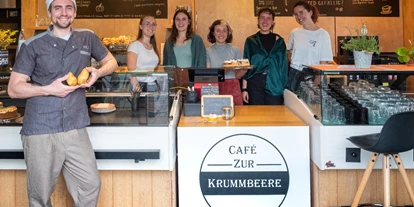 vegetarisch vegan essen gehen - Anlass: Gruppen - Deutschland - Unser Team - Café zur Krummbeere