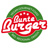 vegetarisches veganes Restaurant - Bunte Burger Logo - Bunte Burger Bio-Restaurant und Catering Köln