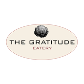 vegetarisch vegan essen gehen: Logo - The Gratitude Eatery