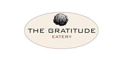 vegetarisch vegan essen gehen - Art der Küche: europäisch - Logo - The Gratitude Eatery