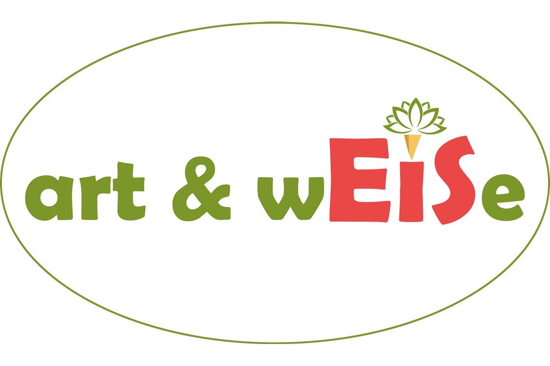 vegetarisches veganes Restaurant: Logo - Eiscafé art & wEISe