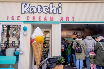vegetarisches veganes Restaurant: Katchi Ice Cream Art