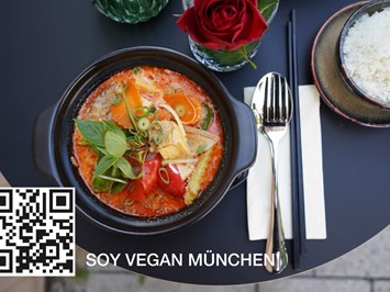 Soy Vegan Restaurant Top vegane Gerichte 55. Cari m,i,o (pikant)