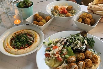 vegetarisches veganes Restaurant: Beliebte Gerichte - Falafel Sababa