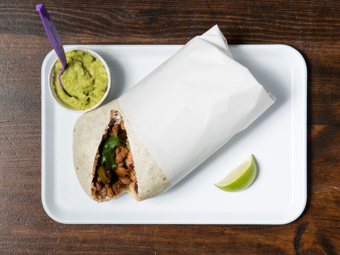vegetarisches veganes Restaurant: hot mama burrito - Burrito Baby