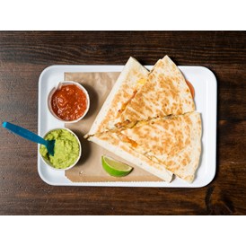 vegetarisches veganes Restaurant: quesadilla nr2 - Burrito Baby