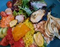 vegetarisches veganes Restaurant: Salatbowl mediterran - "Matisse" Crêperie & Bistro