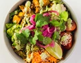 vegetarisches veganes Restaurant: coco california bowl - råbowls