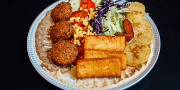 vegetarisch vegan essen gehen - Wie viel Veggie?: Restaurant mit VEGETARISCHEN Speisen - Berlin - Black Rhino