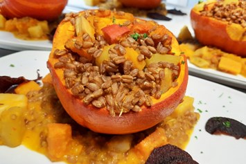 vegetarisches veganes Restaurant: Dinkel-Kürbis - Restaurant ECO