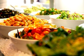 vegetarisches veganes Restaurant: red-die grüne Küche