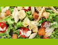 vegetarische-vegane-rezepte: Vegane Caesar Salad Pasta