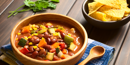 vegetarisch vegan essen gehen - Art der Küche: mexikanisch - Veganes Chili sin Carne